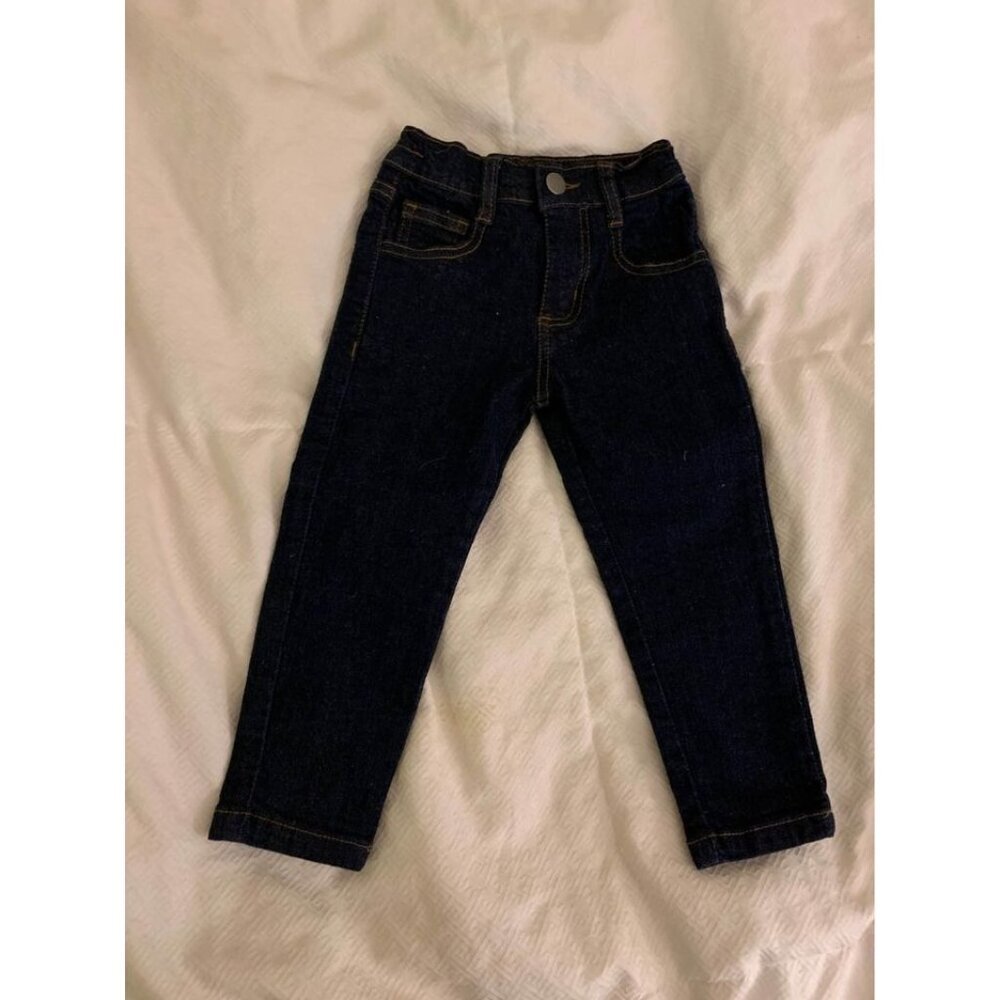 NWOT Wild Punch Denim Blue Jeans Girls Size 3T Skinny